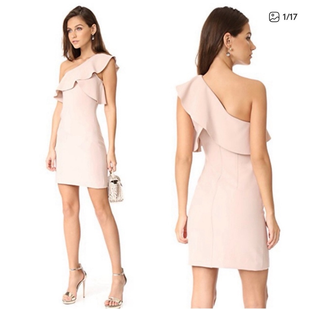Elizabeth and James Jerard One-Shoulder Dress